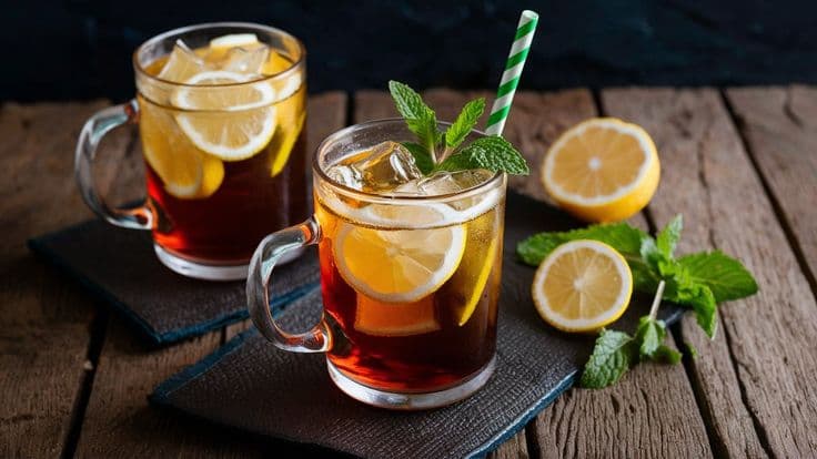 Es Teh Lemon Manis